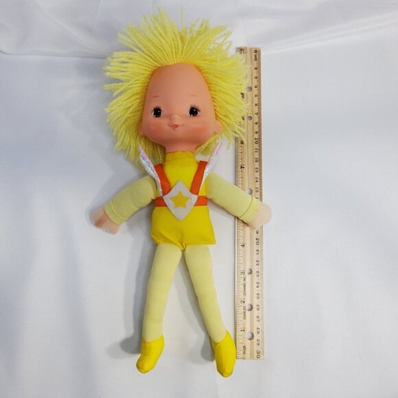 Rainbow Brite Canary Yellow Doll 12" Plush Stuffed Toy Vintage 1983 Hallmark - Picture 2 of 6